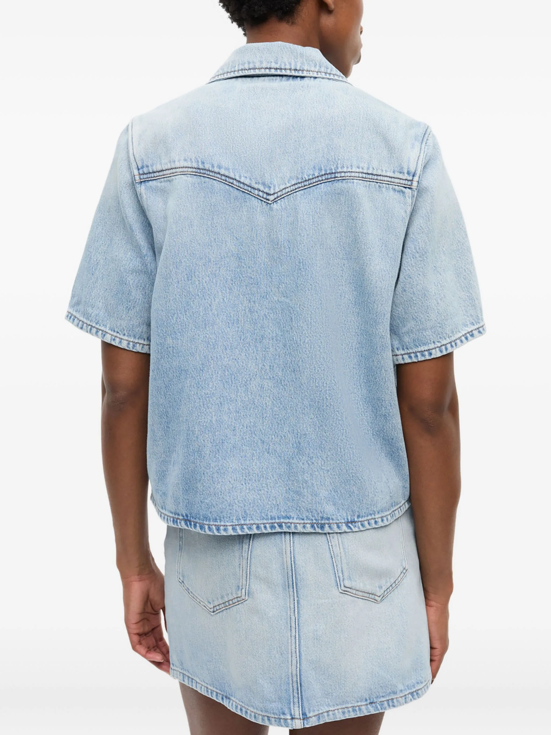 Soft Rigid Denim Shirt