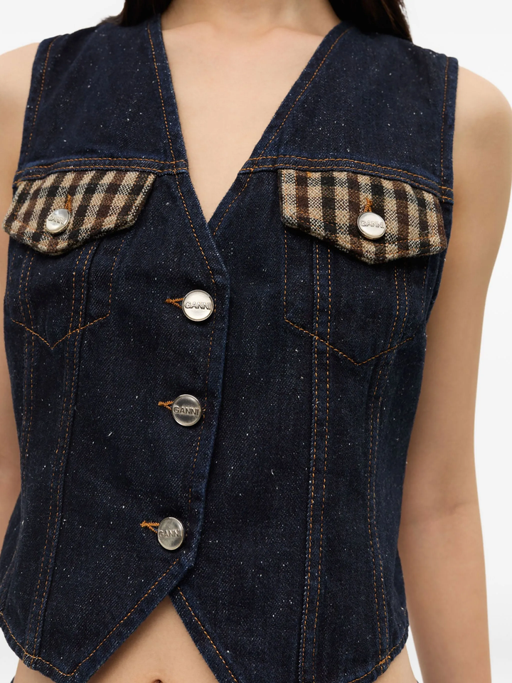 Neppy Denim Vest