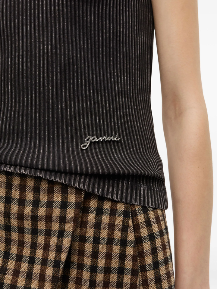 Heavy Rib Jersey Tank Top