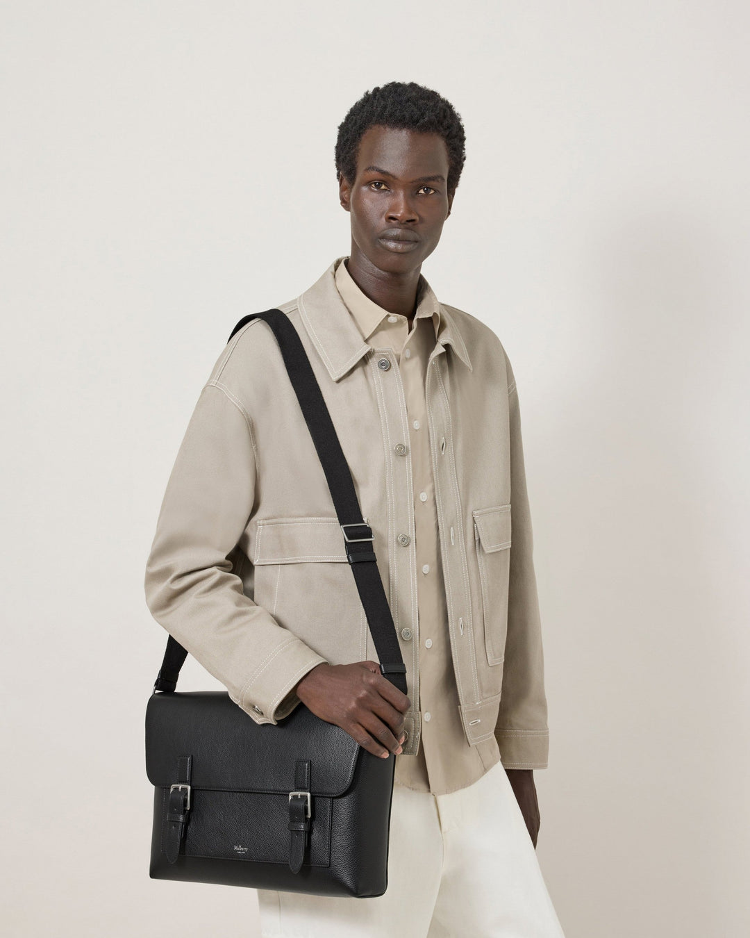 Chiltern Crossbody Messenger Small Classic Grain