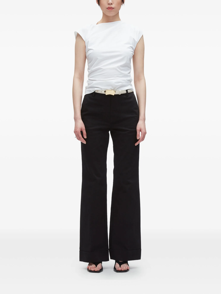 Draped Asymmetric T-Shirt