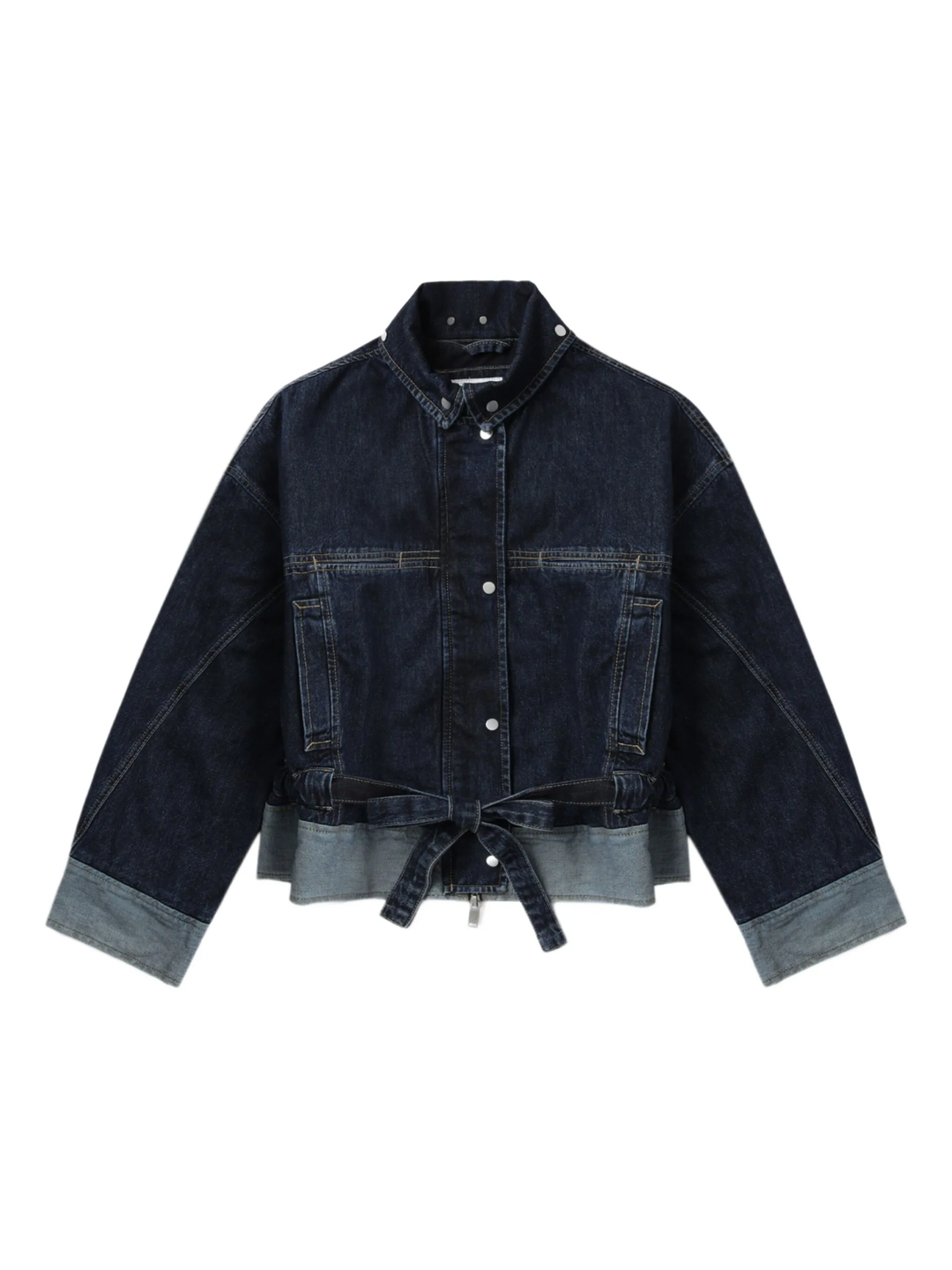 Waist Tie Boxy Jacket