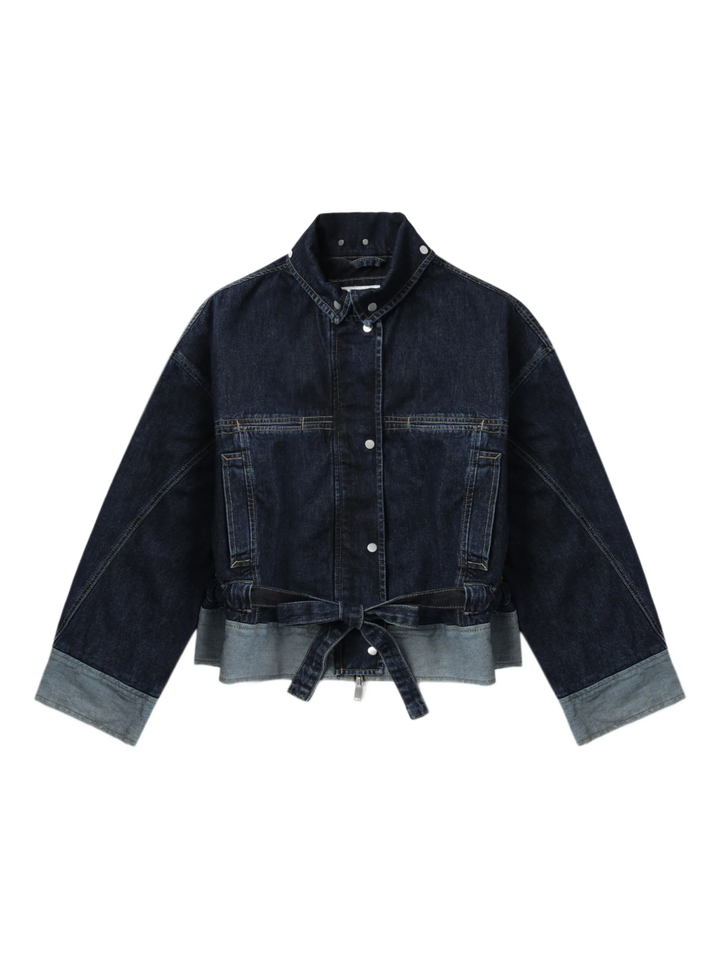 Waist Tie Boxy Jacket