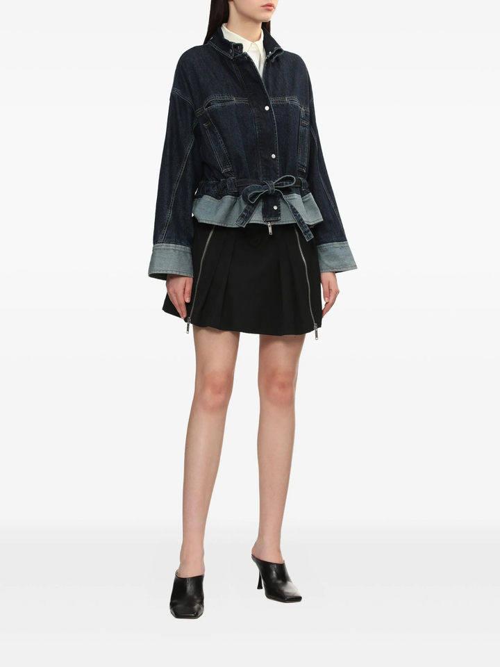 Waist Tie Boxy Jacket