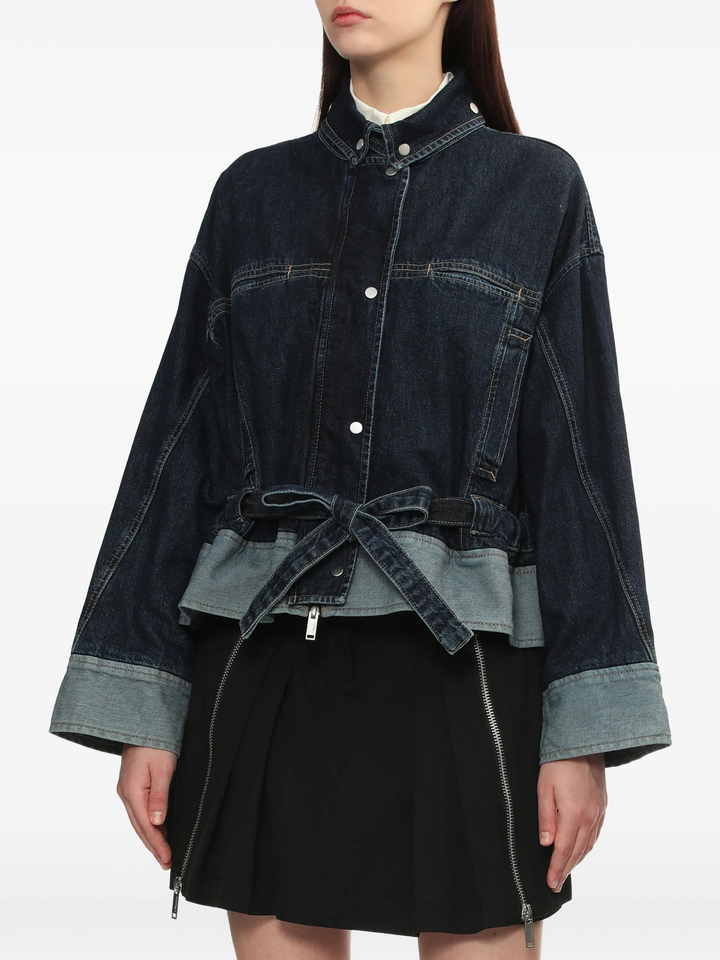Waist Tie Boxy Jacket