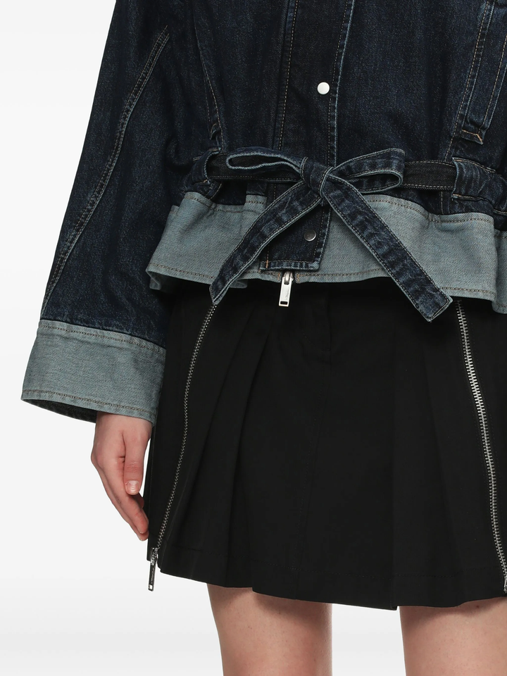 Waist Tie Boxy Jacket