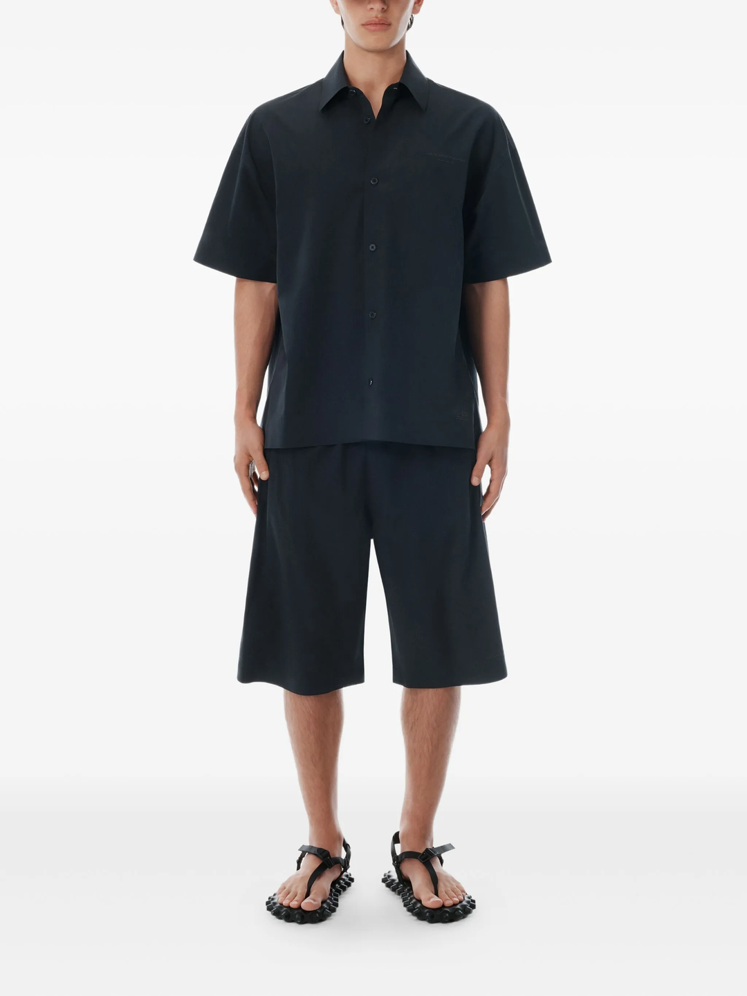 Tech Short Sleeve Button Up Shirt