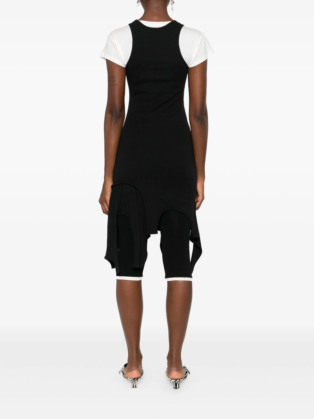 Deconstructed Mini Tank Dress