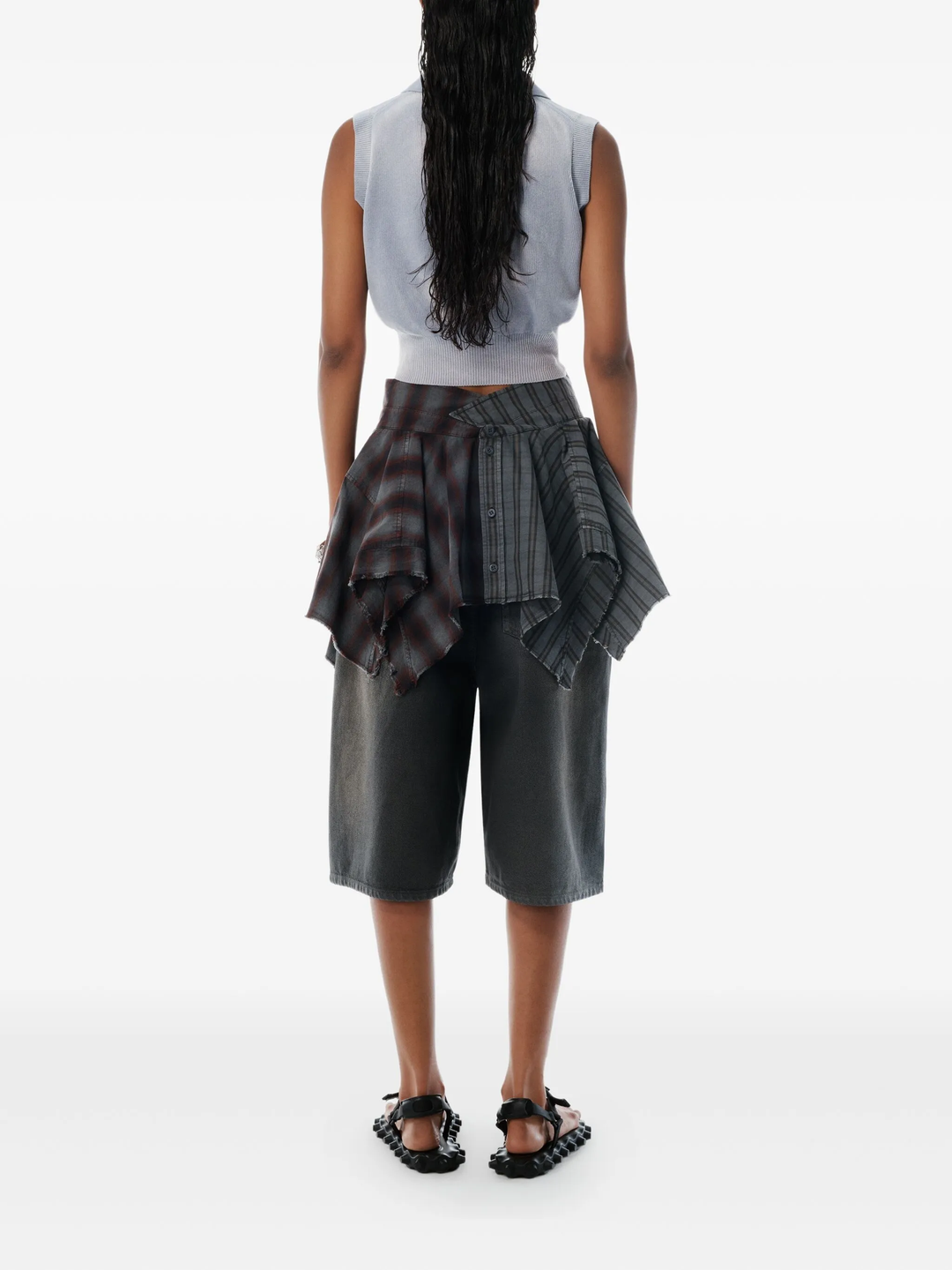 Polo Collar Vest With Embossed Logo