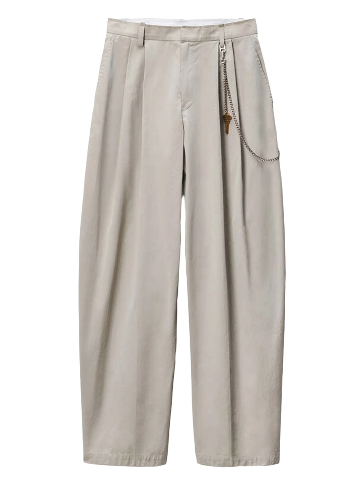Mid-Rise Trouser With Chain