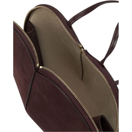 Le Coeur Suede Goatskin Leather Bag