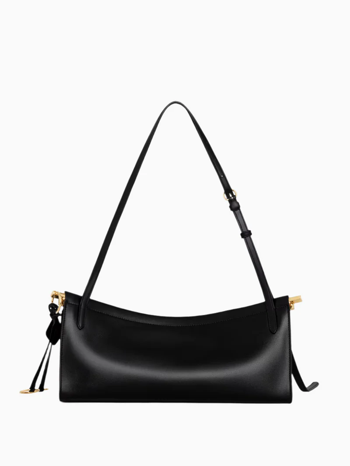East West M Glossy Calfskin