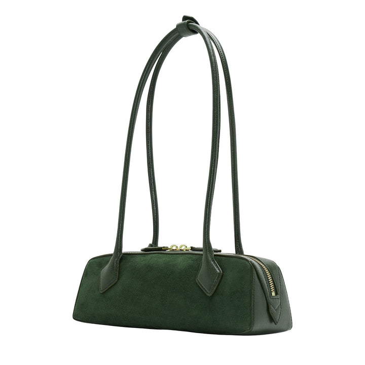 Teckel Small Bag Suede Goatskin And Shiny Goatskin