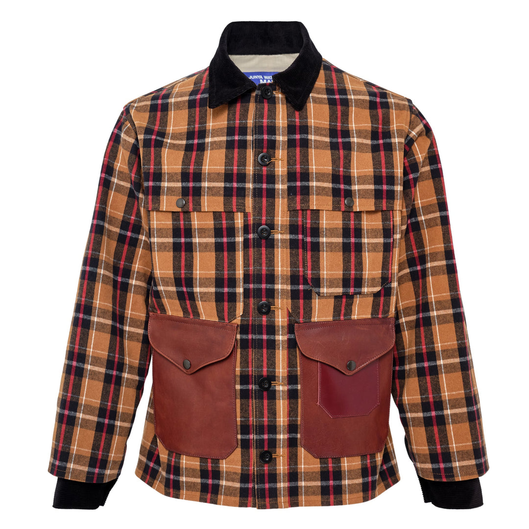 Cotton Flannel Check X Cotton Blouson