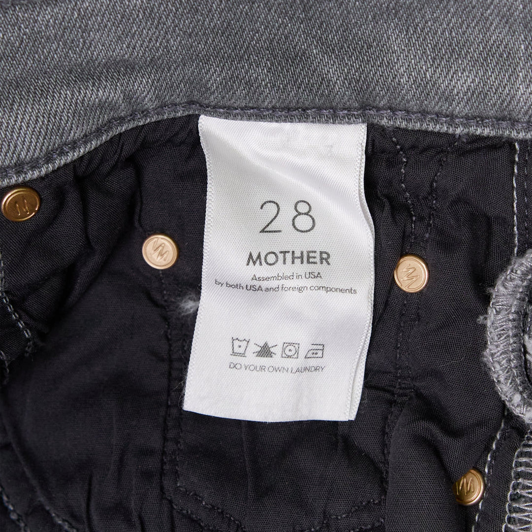 The Insider Crop Pointy Fray Jeans