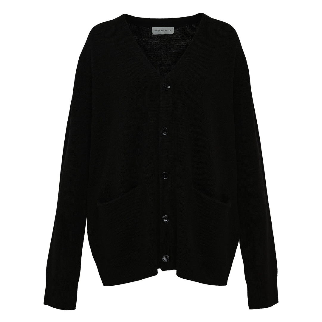 V Neck Cardigan With Pockets