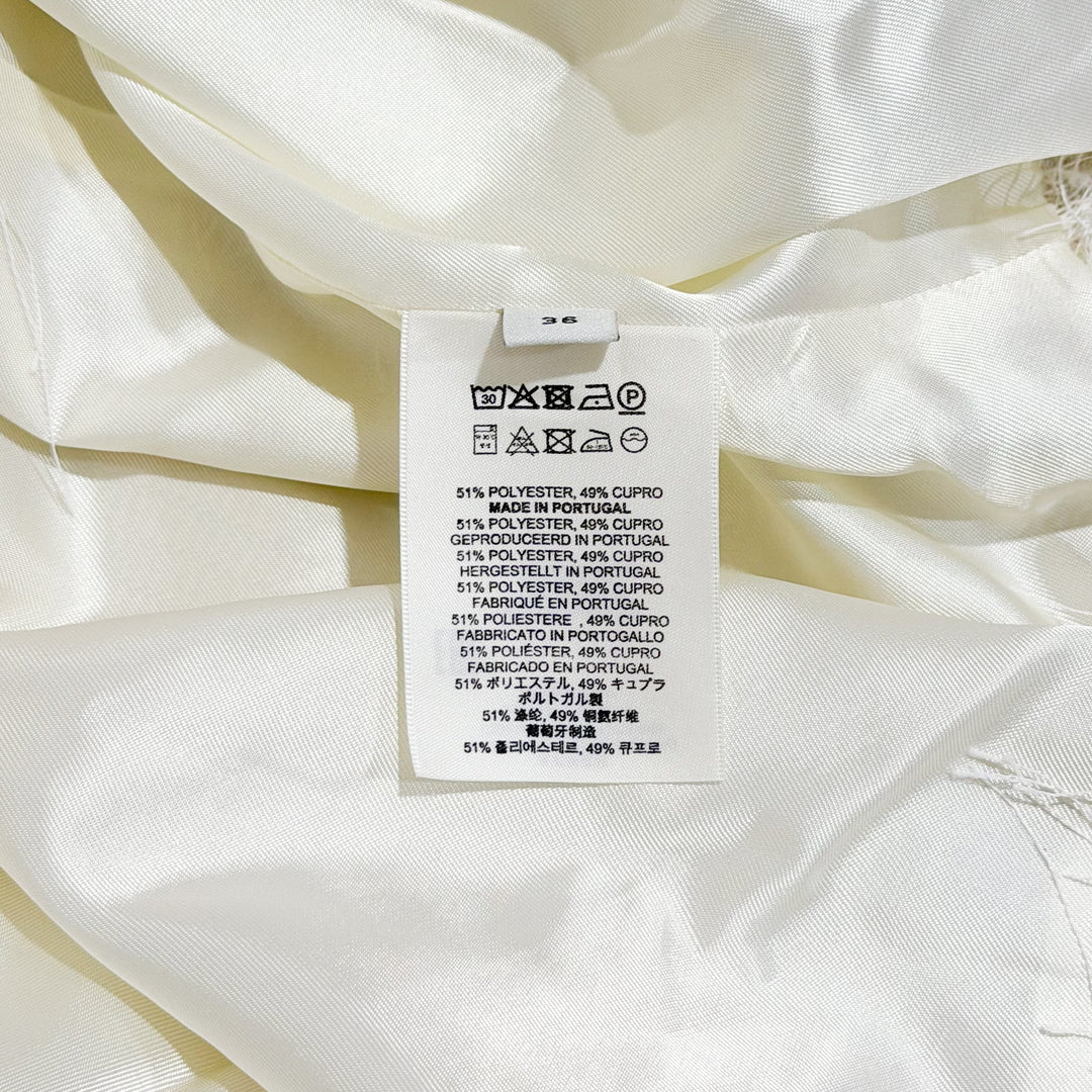 Fringed Polyester Top