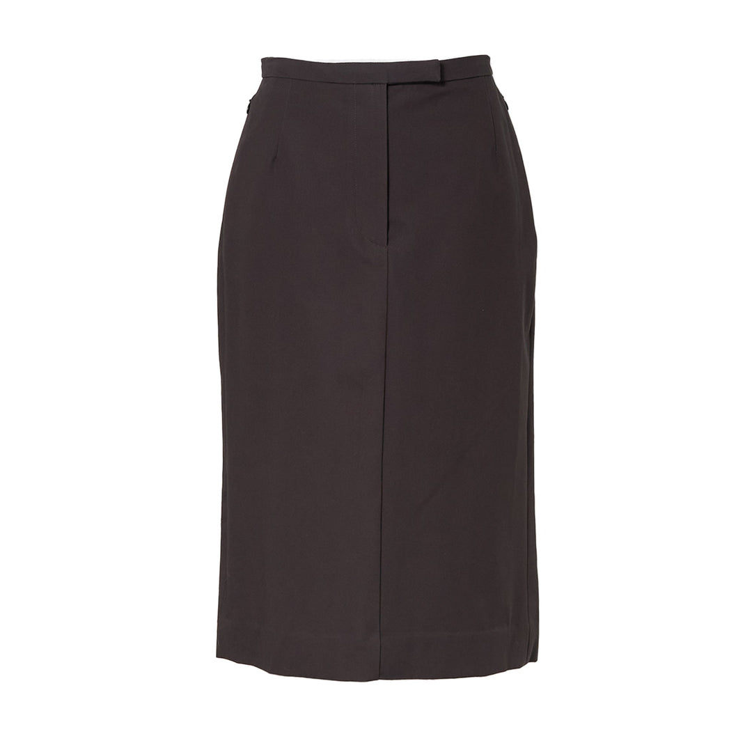 Straight Tailored Skirt