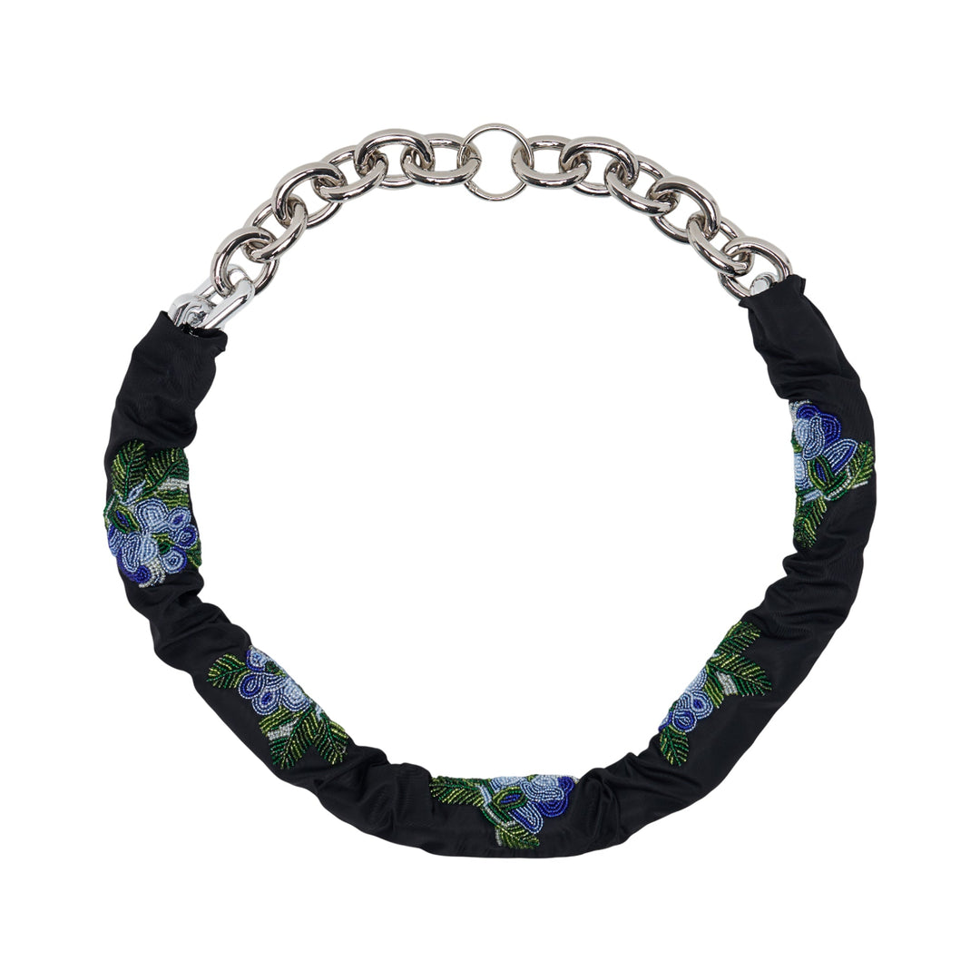 Embellished Sleeve Chain Belt