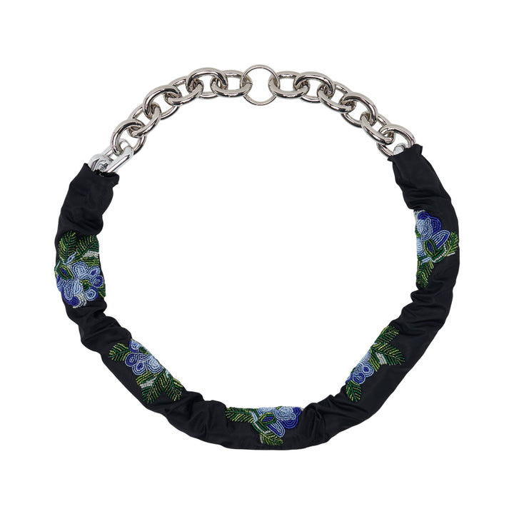 Embellished Sleeve Chain Belt