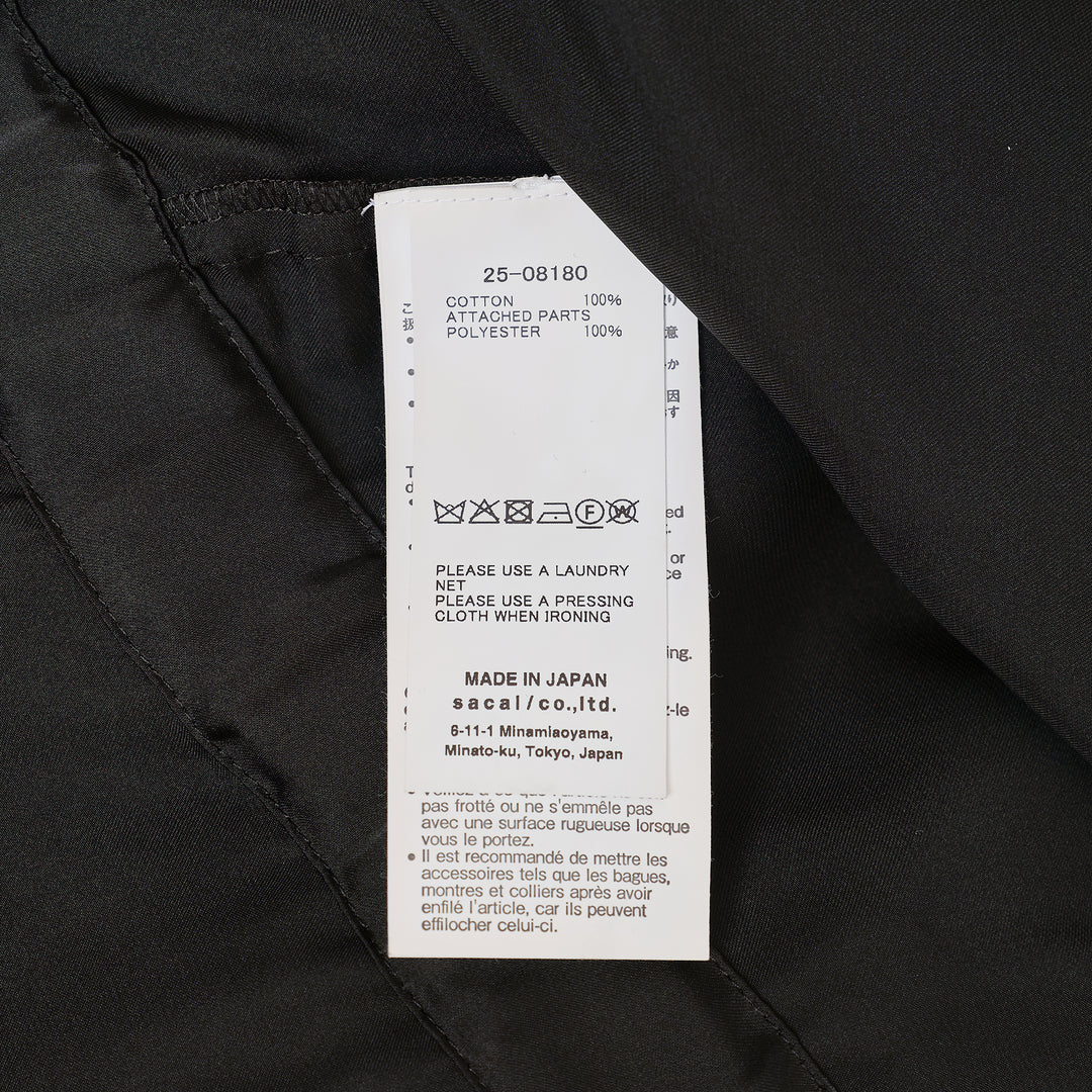 Satin x Cotton Jersey Tee
