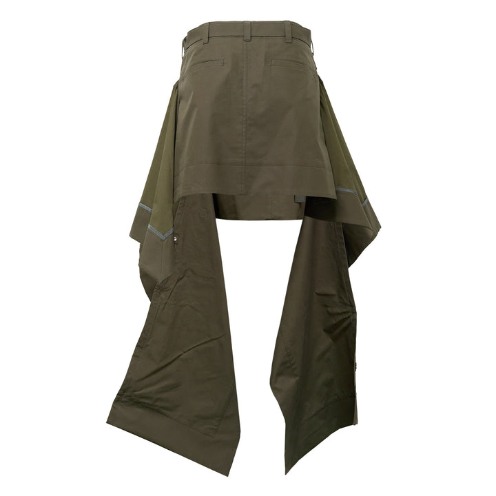 Cotton Gabardine Skirt