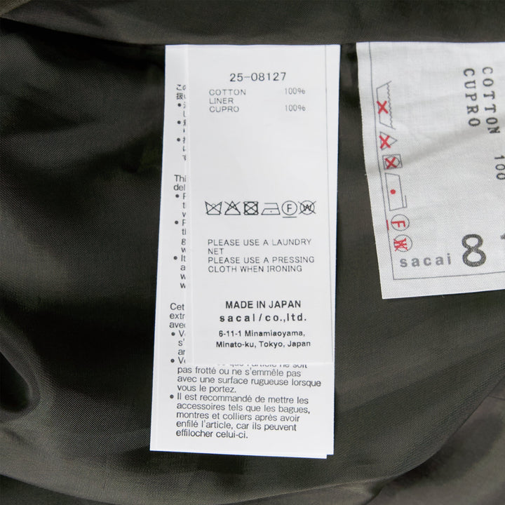 Cotton Gabardine Skirt