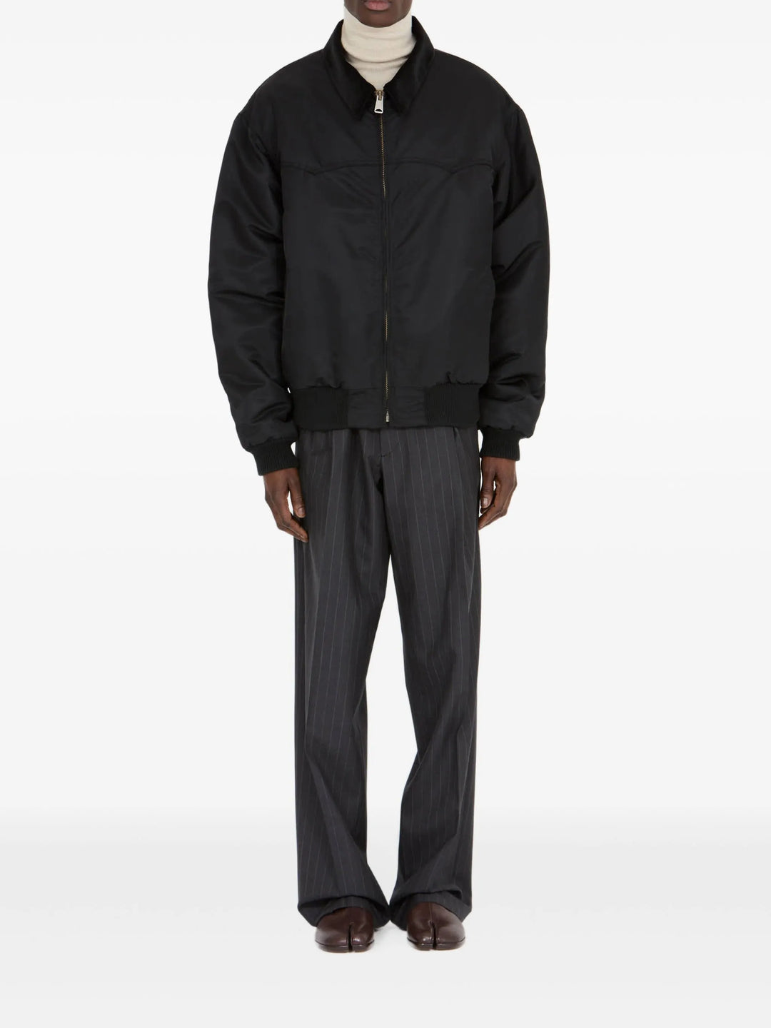 Nylon Bomber Jacket