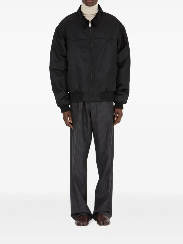 Nylon Bomber Jacket