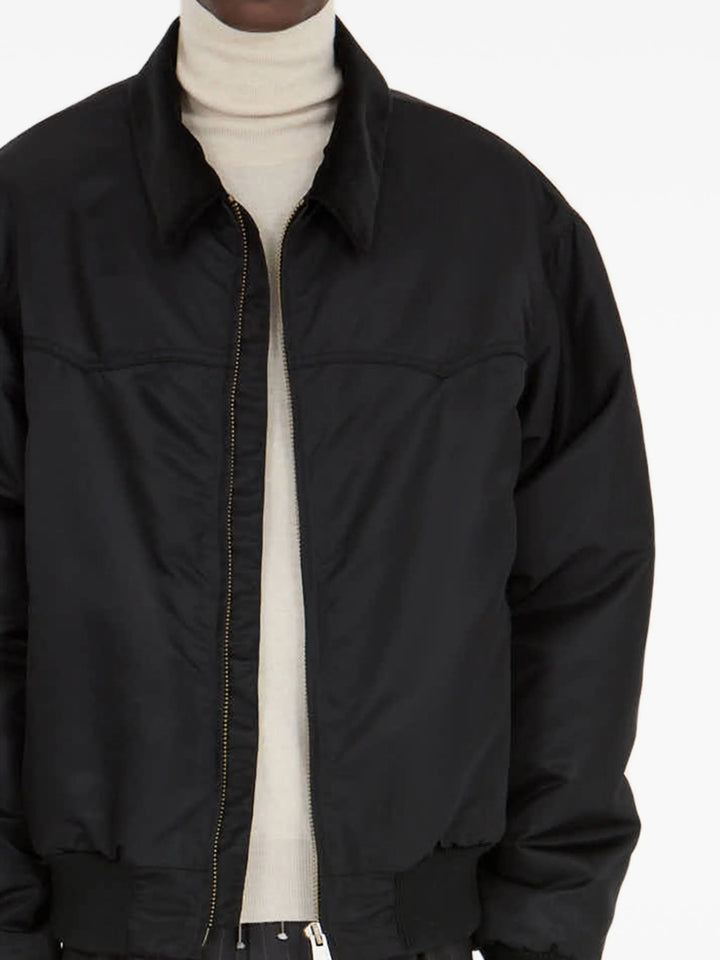 Nylon Bomber Jacket