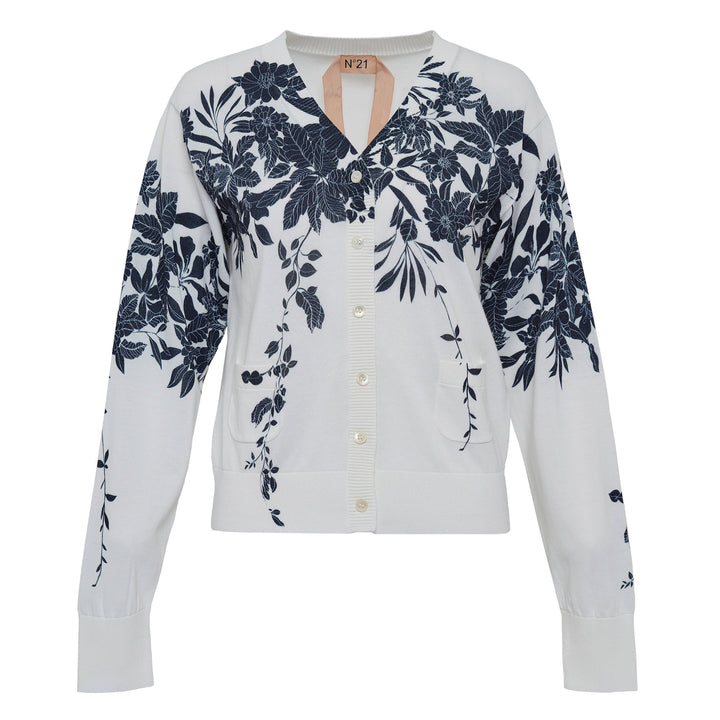 Printed Cardigan