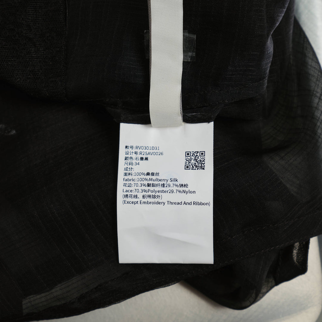 Silk Sheer Cropped Top