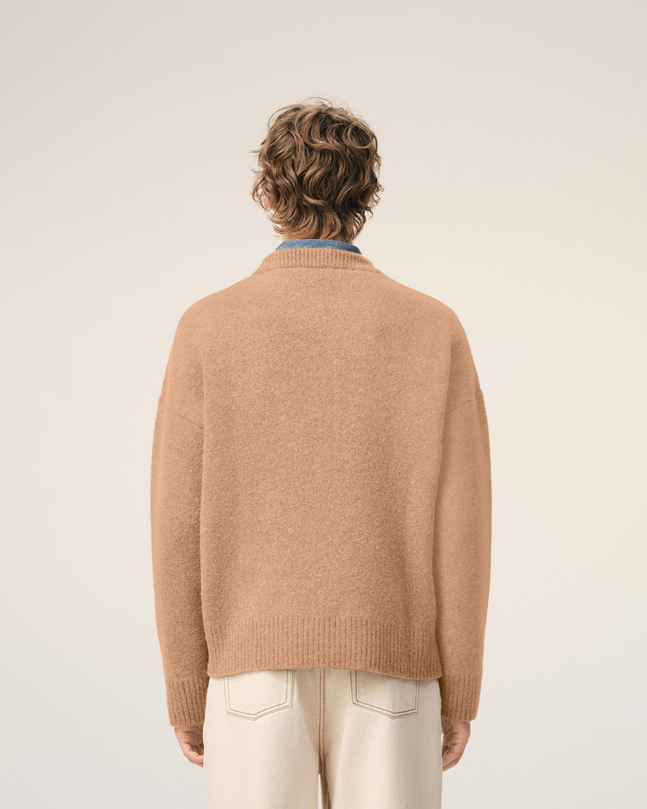 Xmas Boxy Off White ADC Crewneck Sweater