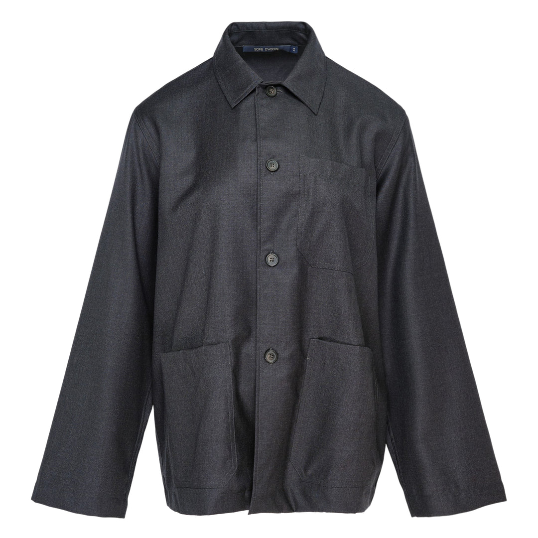 Three Pocket Shirt Jacket