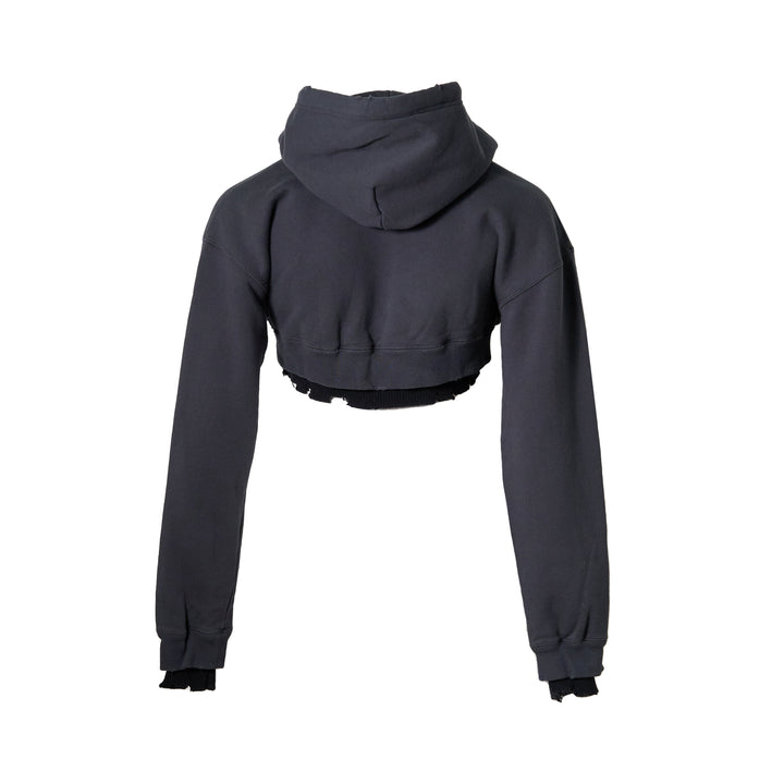 Cropped Layered Parka
