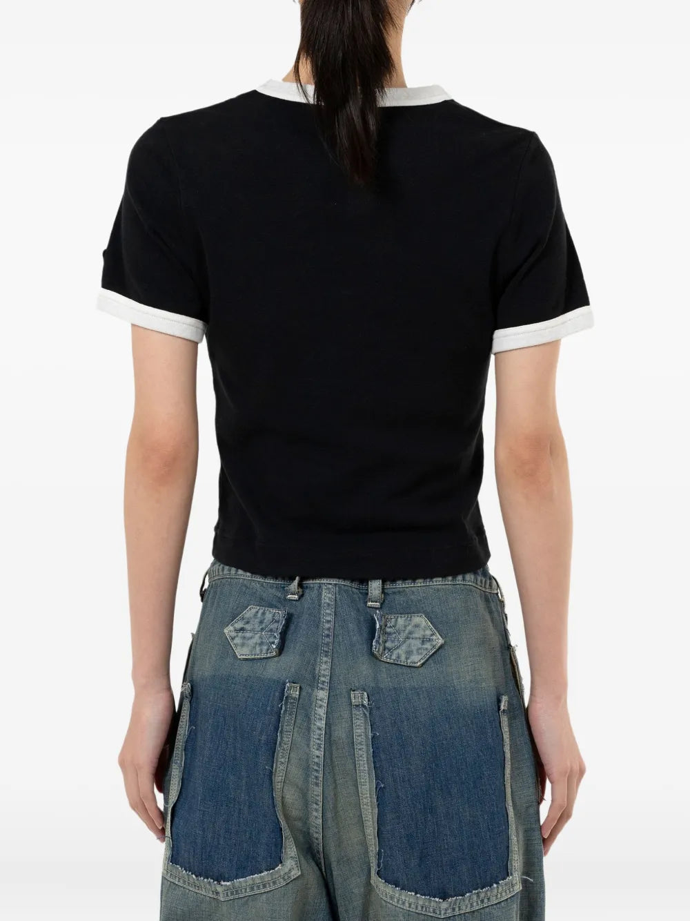 Smiley Face Printed Mini Tee