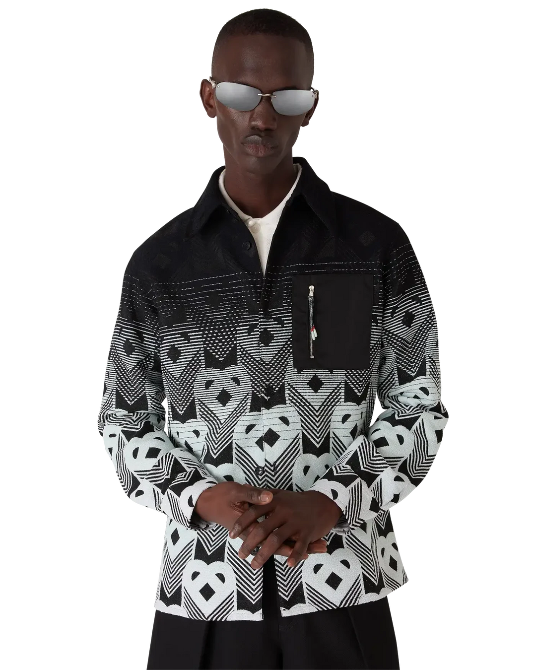 Monogram Gradient Shacket