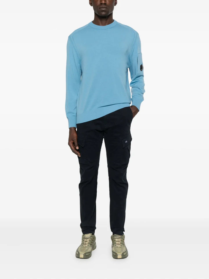 Extrafine Merino Wool Crewneck Sweater