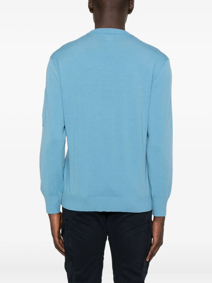 Extrafine Merino Wool Crewneck Sweater