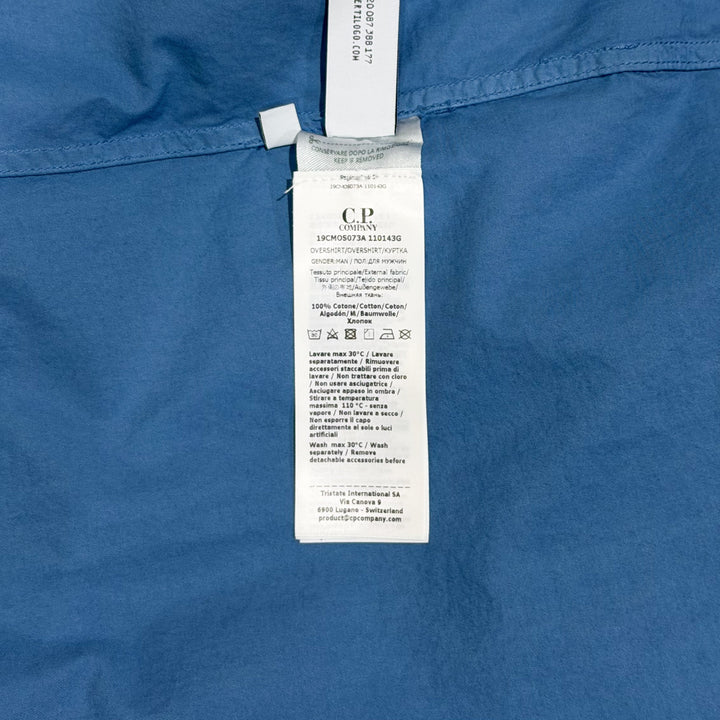 Organic Gabardine Overshirt