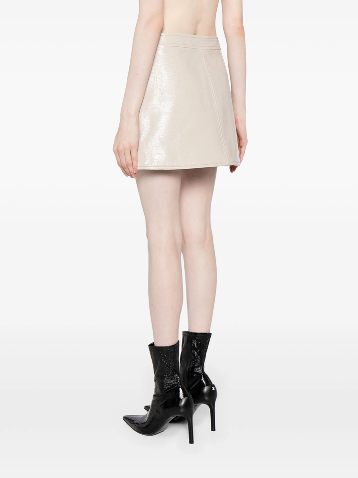 Vinyl Mini Skirt