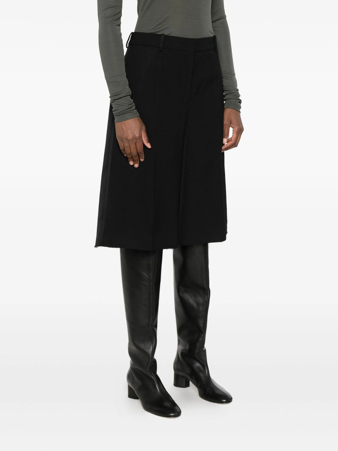 Fluid Silk Trousers
