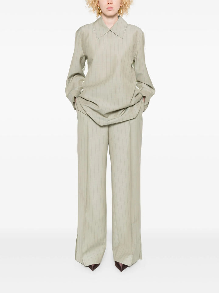 Pinstripe Blouse