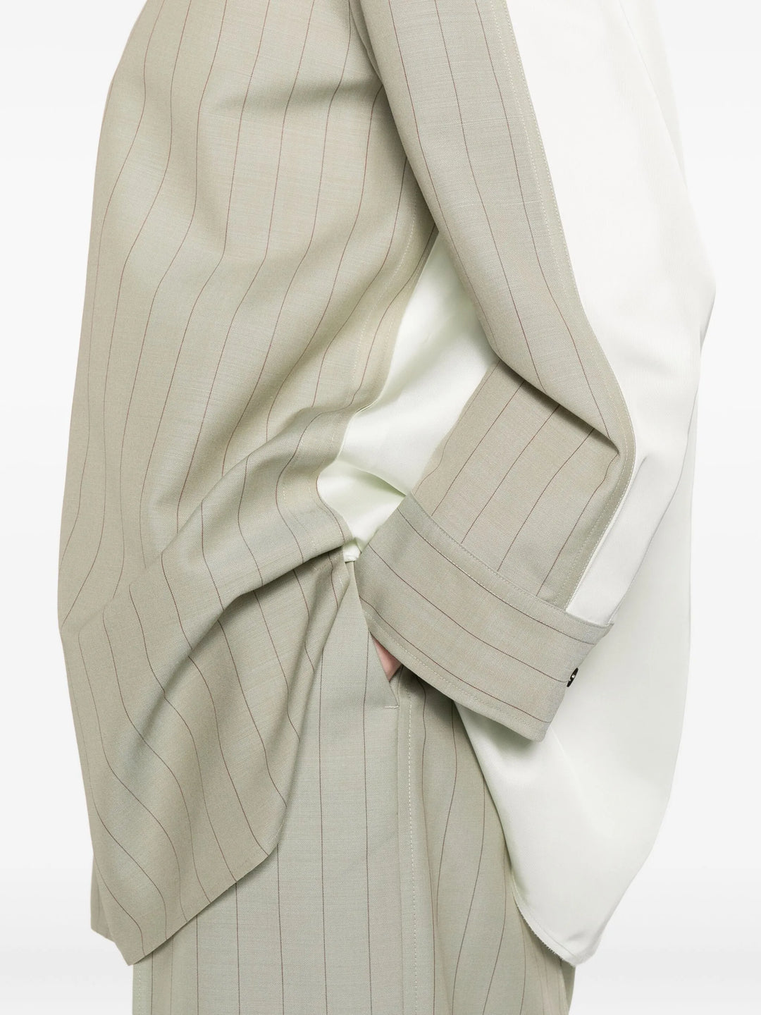Pinstripe Blouse