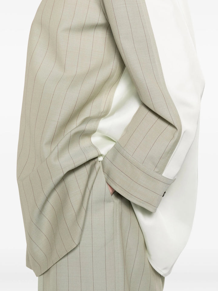 Pinstripe Blouse