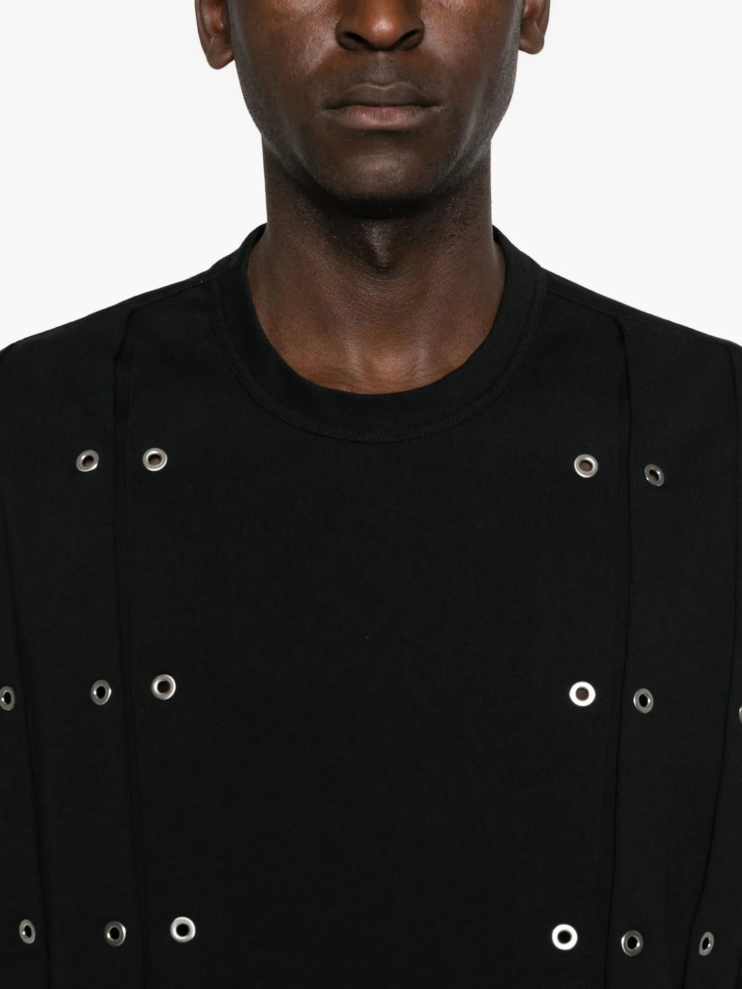 T-Shirt With Eyelets