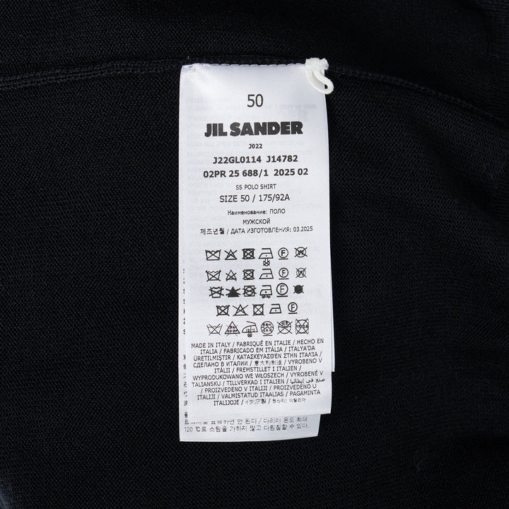 Fine Merino Knit Short Sleeve Polo Shirt