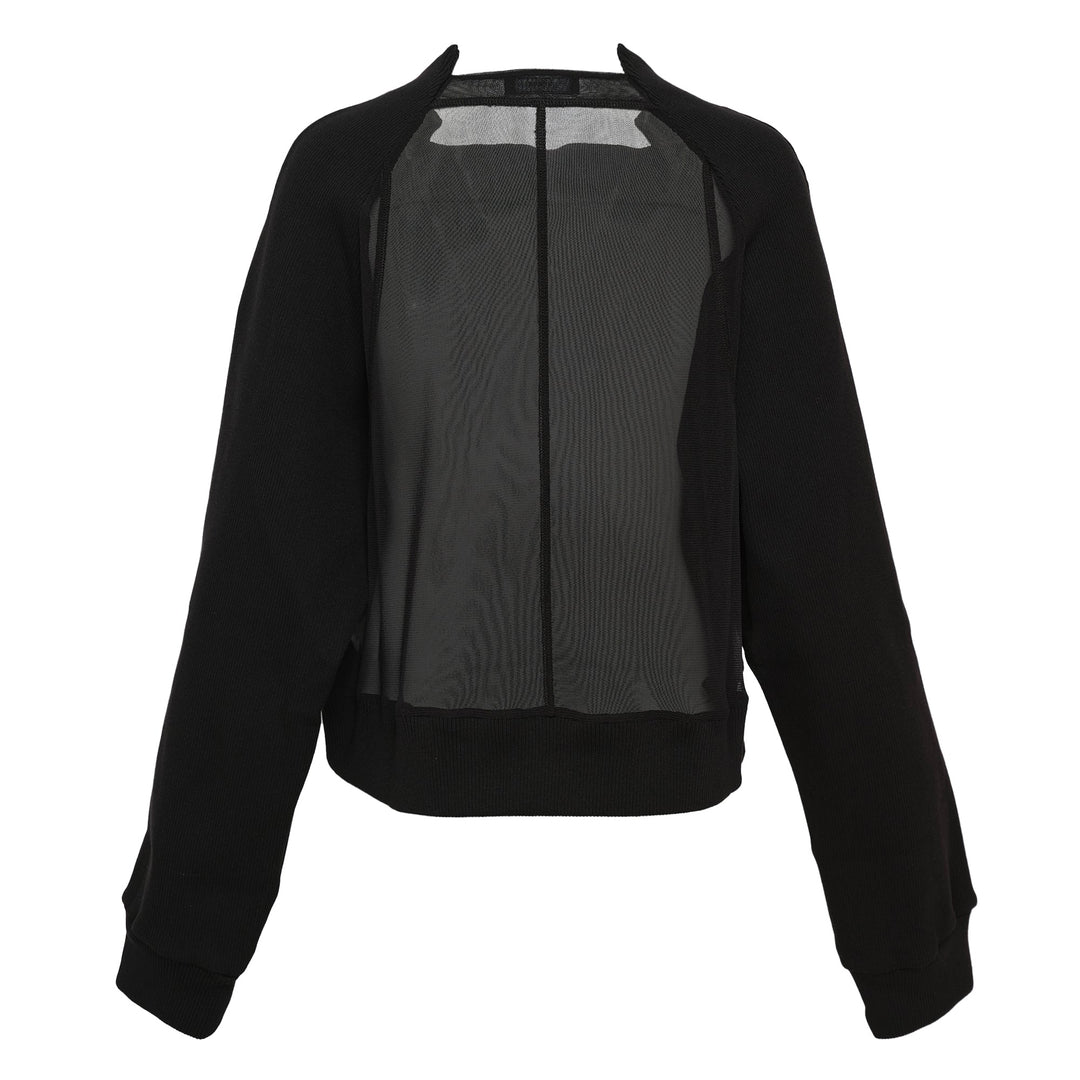 Detachable Logo Tag Chest Pocket Top