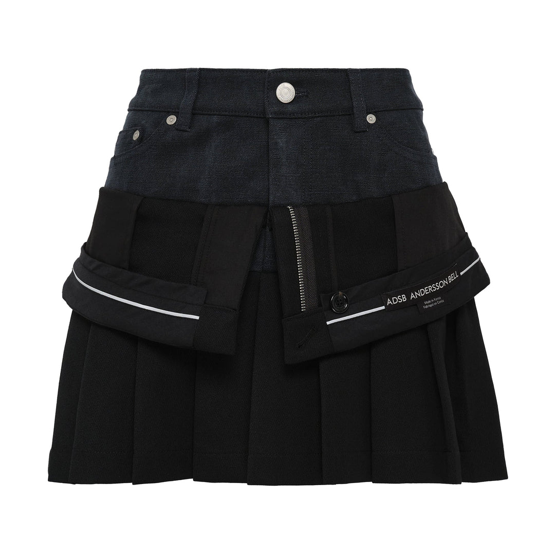 Inside Out Pleats Skirt