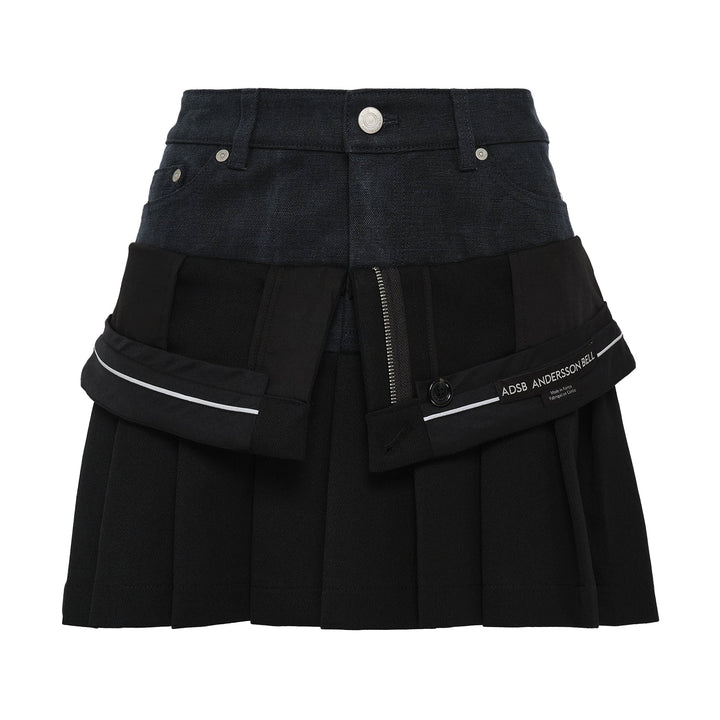 Inside Out Pleats Skirt